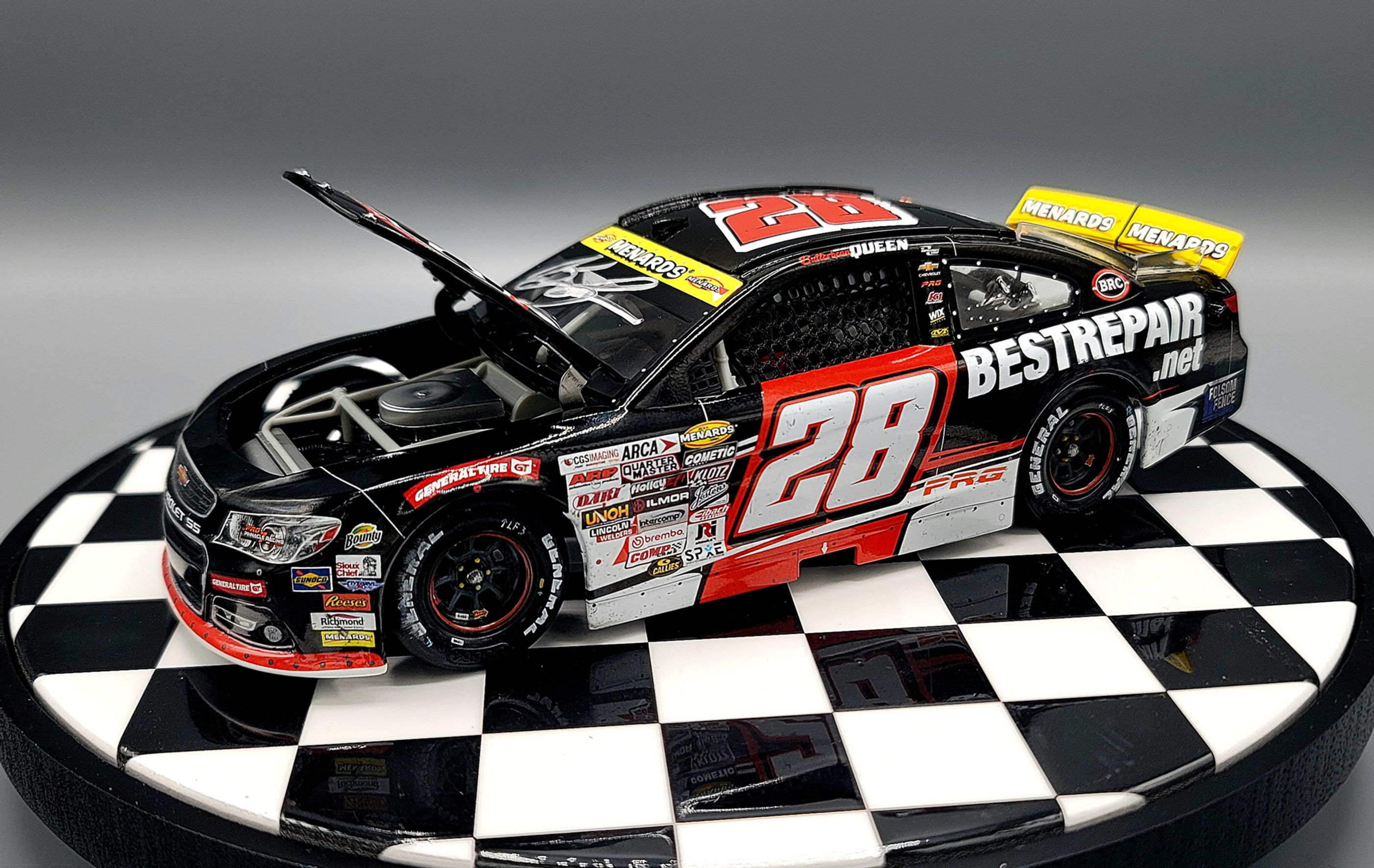 Brenden "ButterBean" Queen 2025 Best Repair Company ARCA 1:64 Nascar Diecast