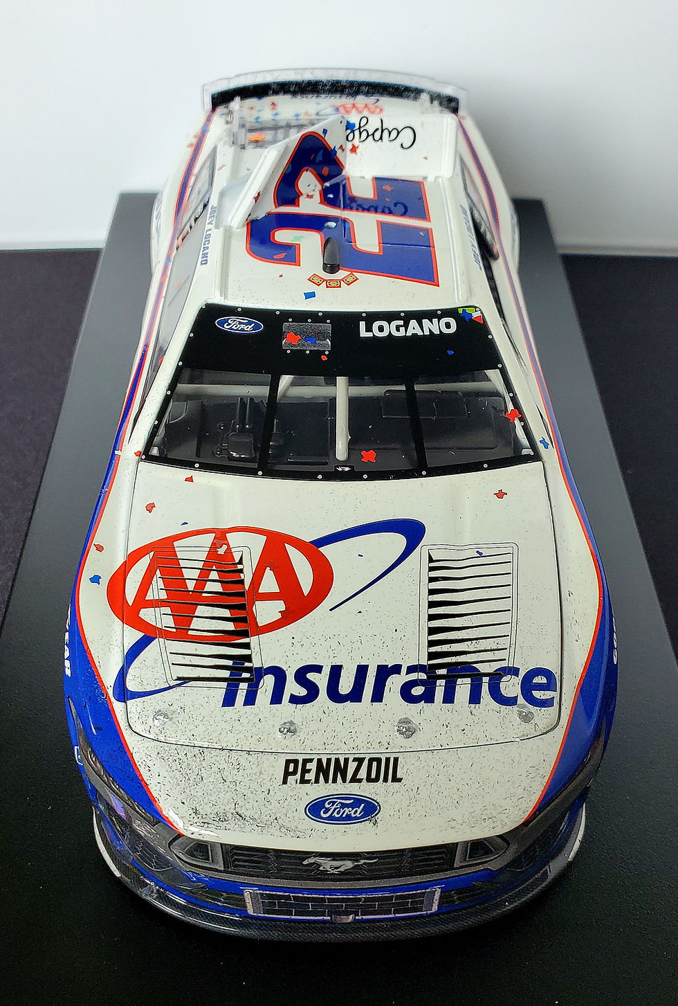 Thumbnail: Joey Logano 2025 AAA Insurance Texas Win 1:24 Nascar Diecast