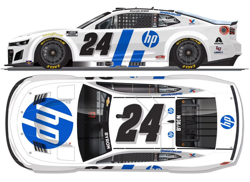 2026 William Byron #24 hp NASCAR 1/64