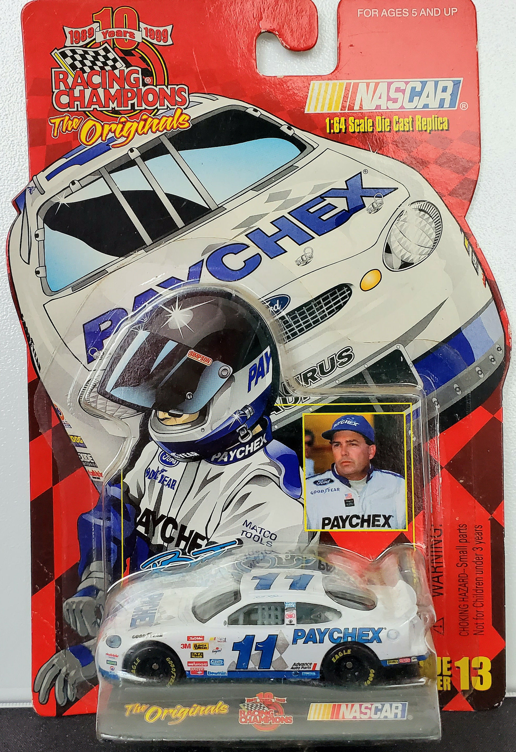 Vintage Racing Champions Nascar #11 Brett Bodine