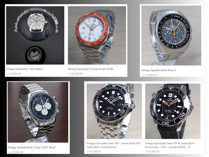 Omega speedmasters