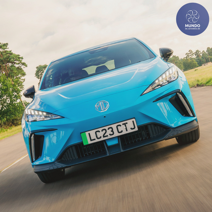 Llega MG4, el primer hatchback electríco de MG