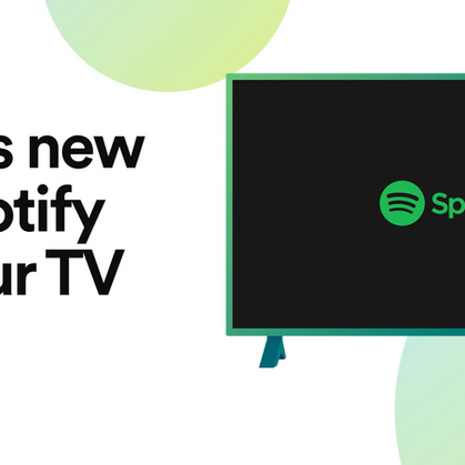 Estos son los cambios en Spotify TV