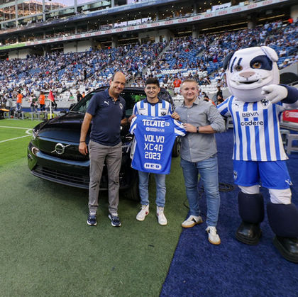 Volvo Car México y el Club de Fútbol Monterrey Rayados crean una nueva alianza