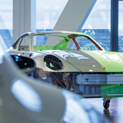 Porsche prevé utilizar acero con emisiones reducidas de CO2.