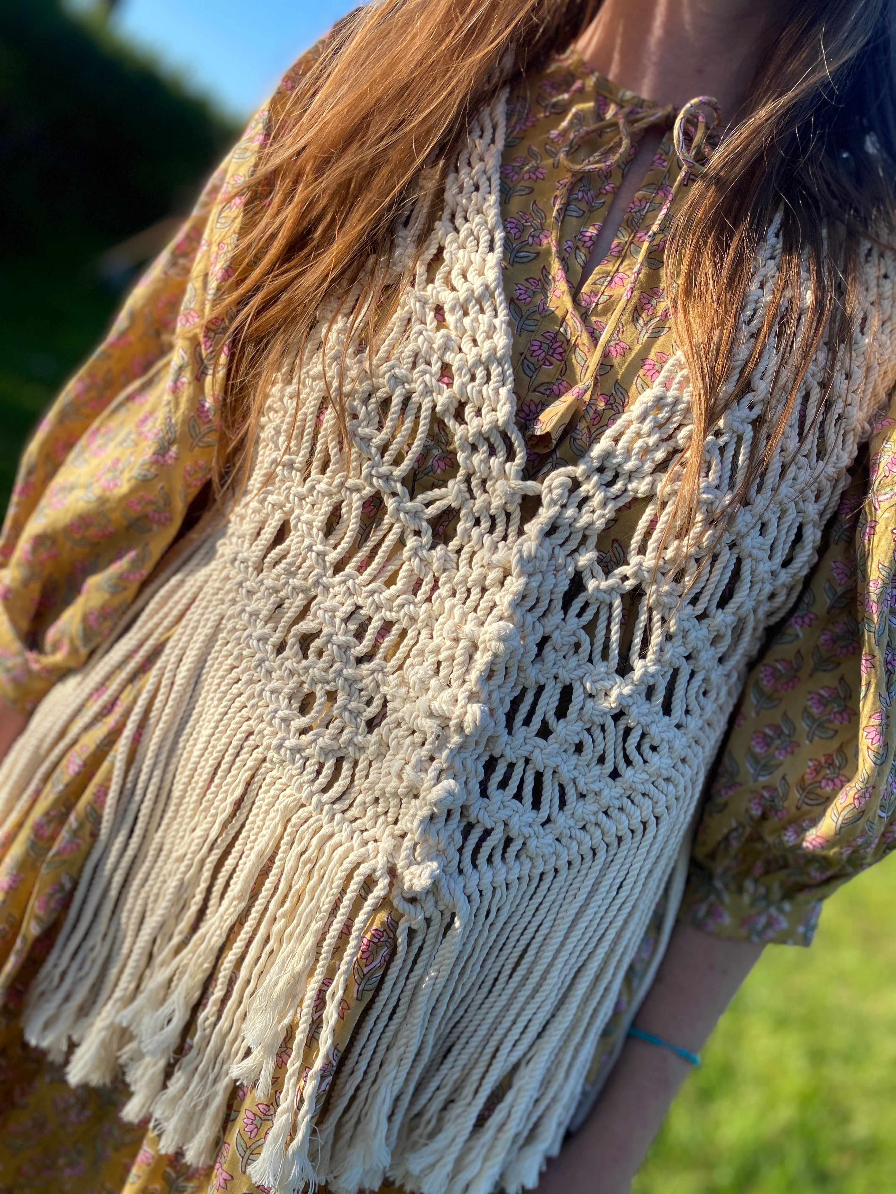 The Macrame Waistcoat