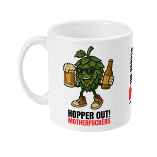 Hopper Out Mofos branded Mug