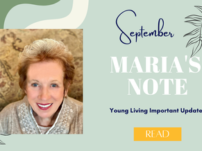 In Maria’s Words… September 2024