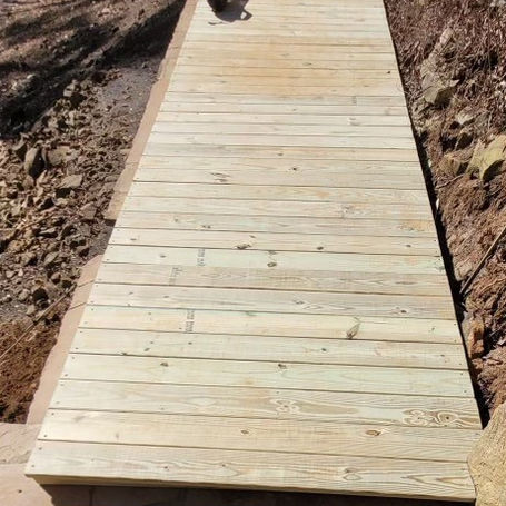 Lake Dock Project in North Georgia