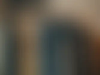 a closet of button down shirts