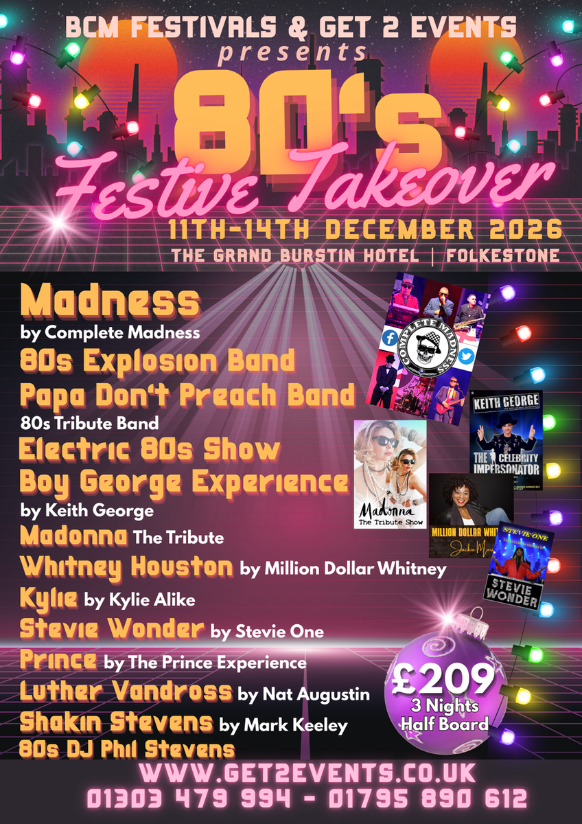 80s Festive Takeover 2026