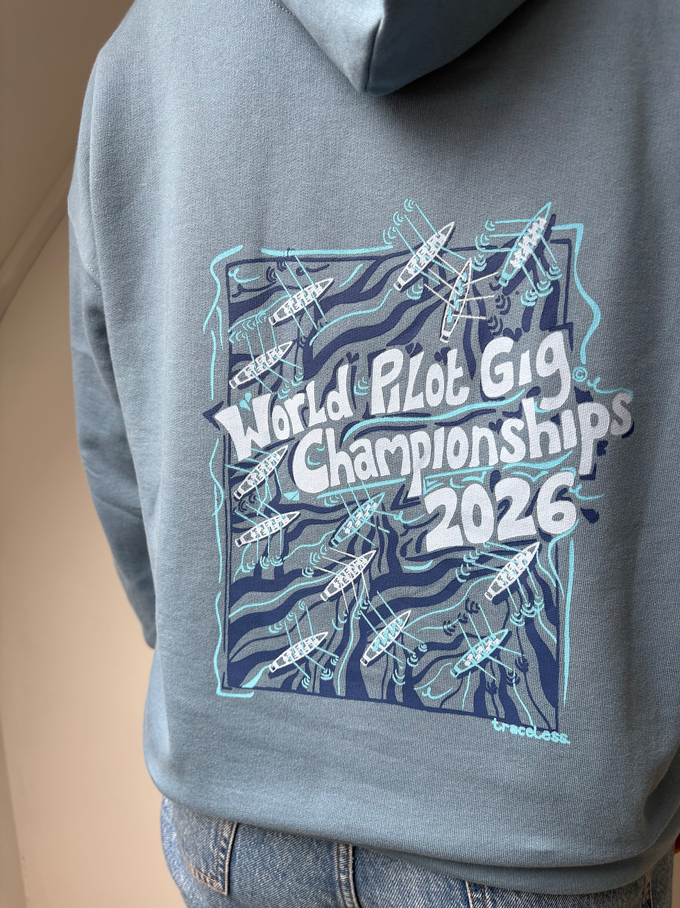 Thumbnail: WPGC 2026 Unisex Hoodie - Spray Blue