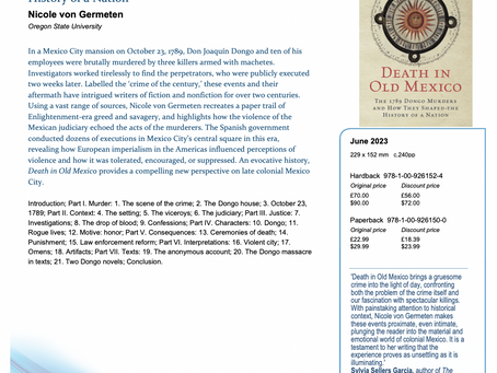 Discount code for new True Crime book