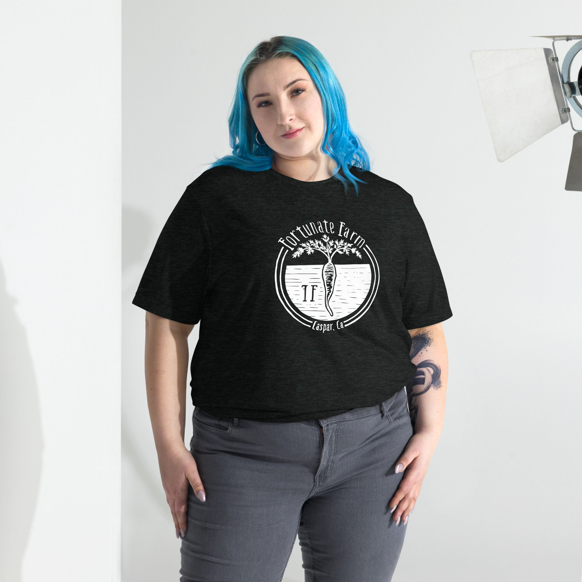 Fortunate Farm Carrot Logo t-shirt