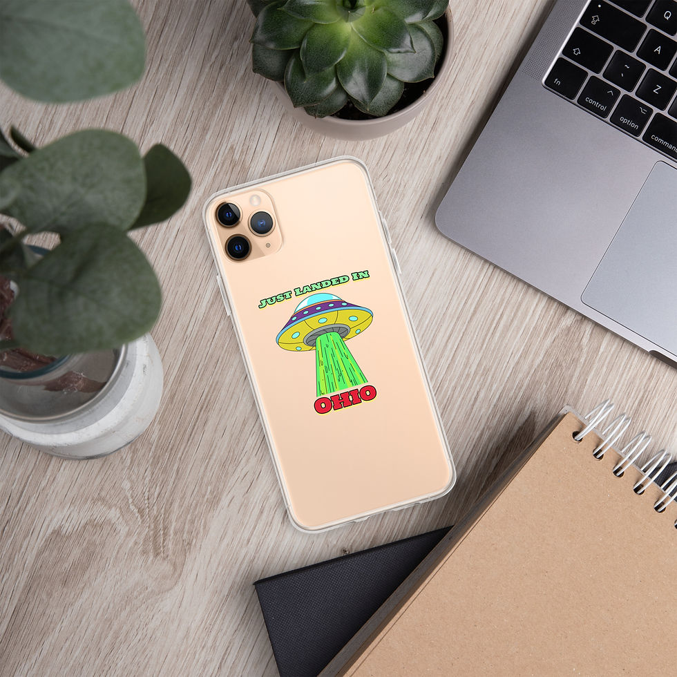Thumbnail: Just Landed In Ohio iPhone Case