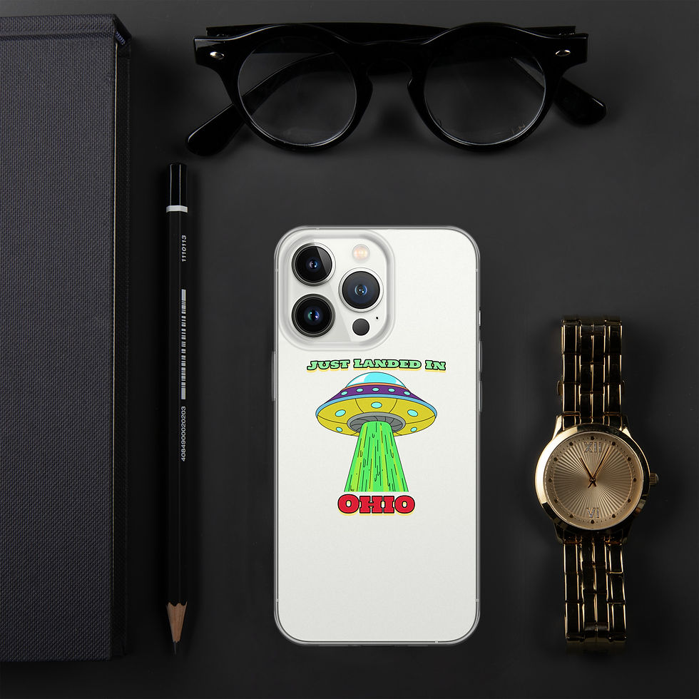 Thumbnail: Just Landed In Ohio iPhone Case