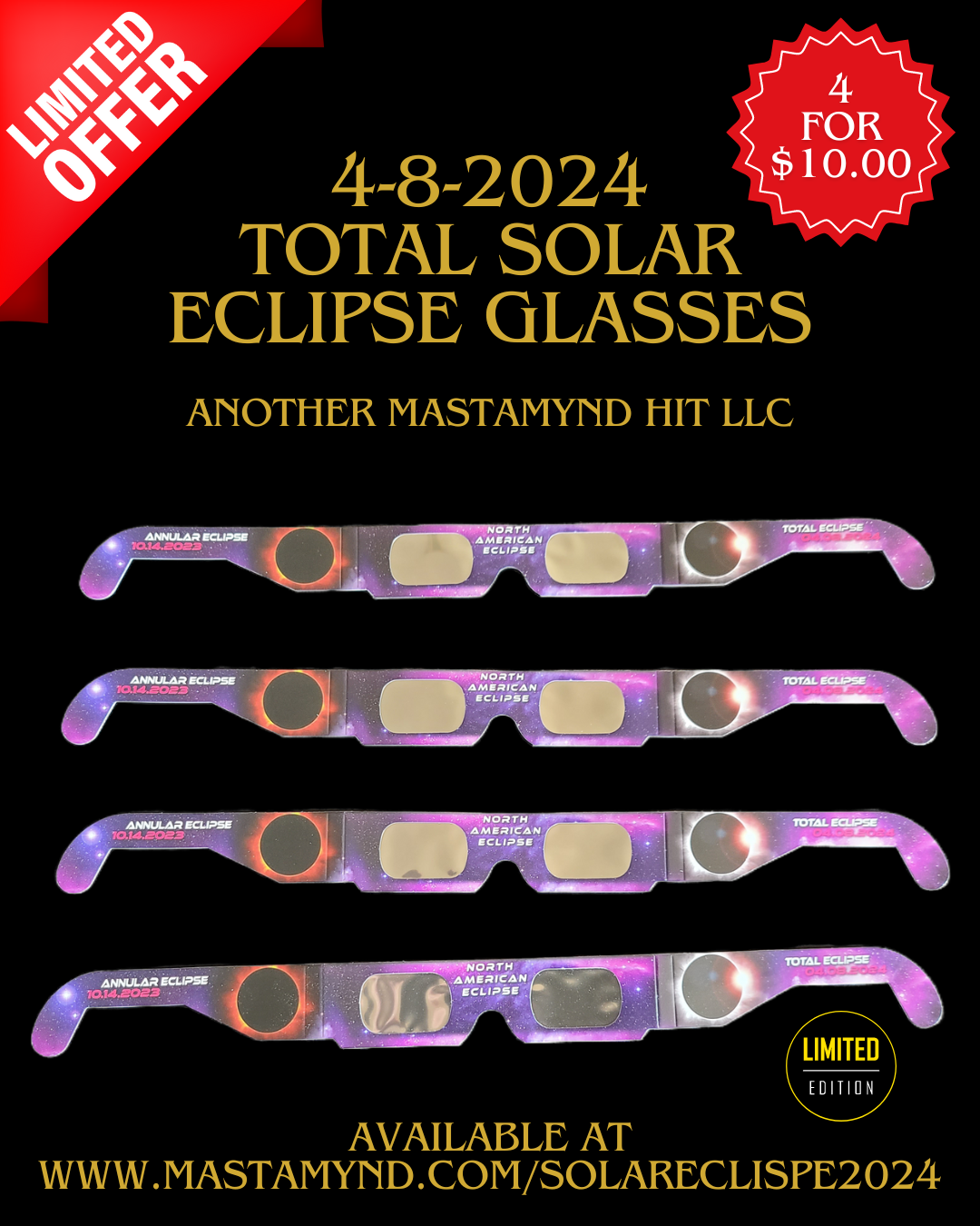 2024 solar eclipse glasses for sales