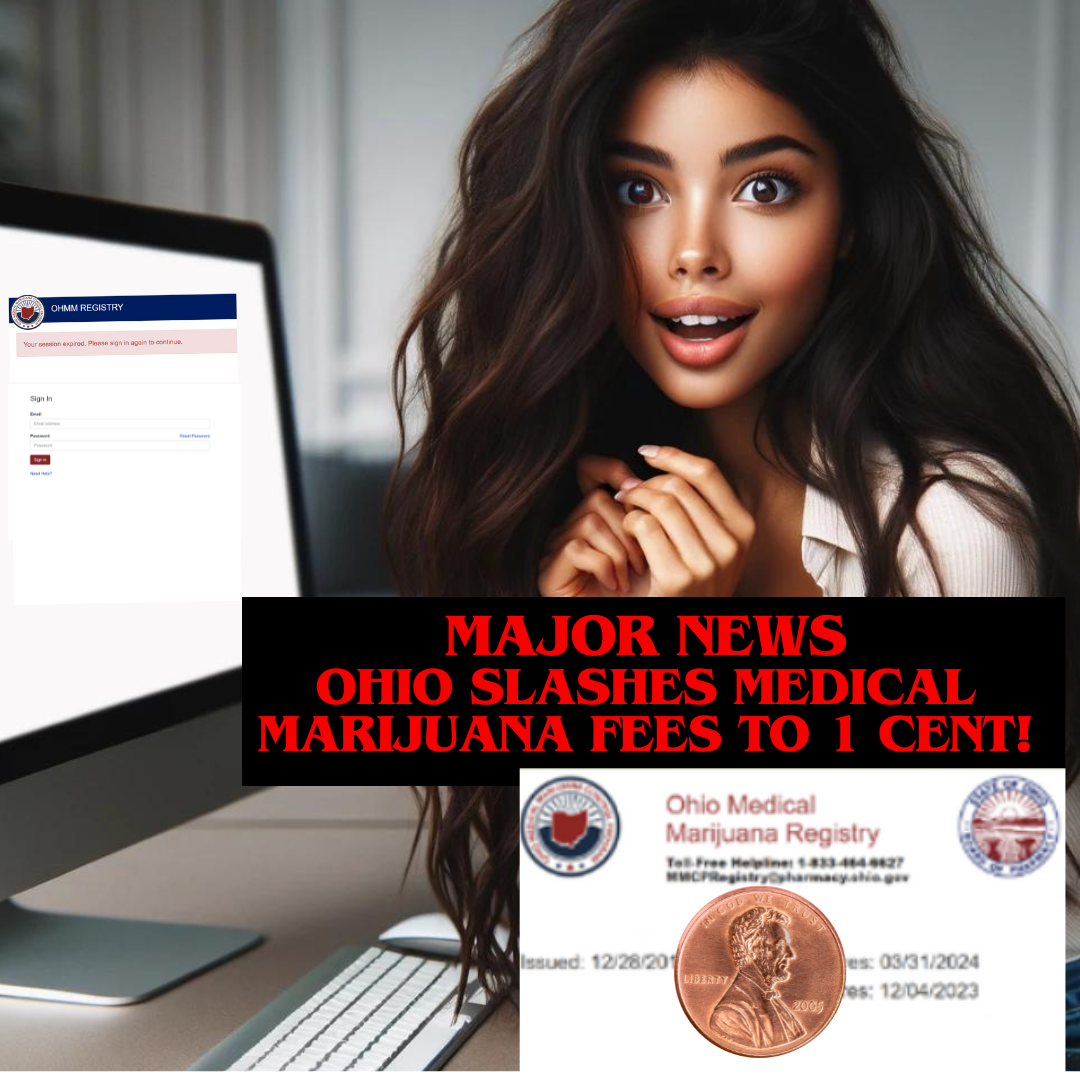 Ohio Medical Cannabis Patient Find outs fees are penny
