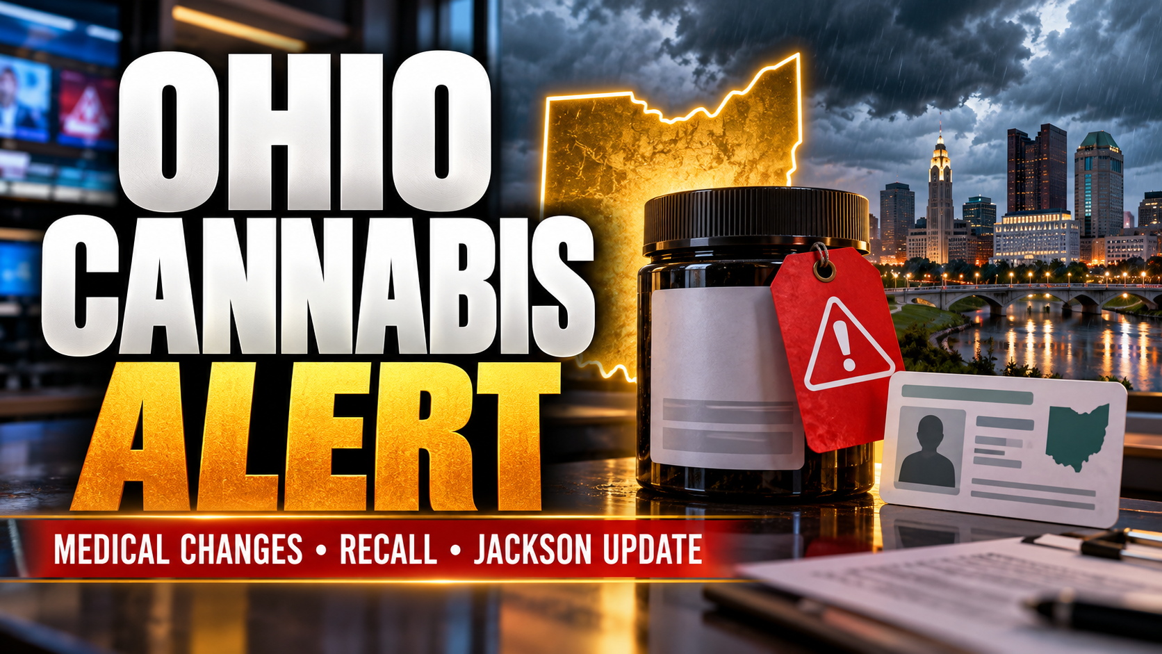 Featured image for Ohio Cannabis Alert: Medical Changes, Pure Ohio Recall and Jackson Update