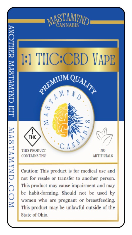 First Label for Mastamynd Cannabis 