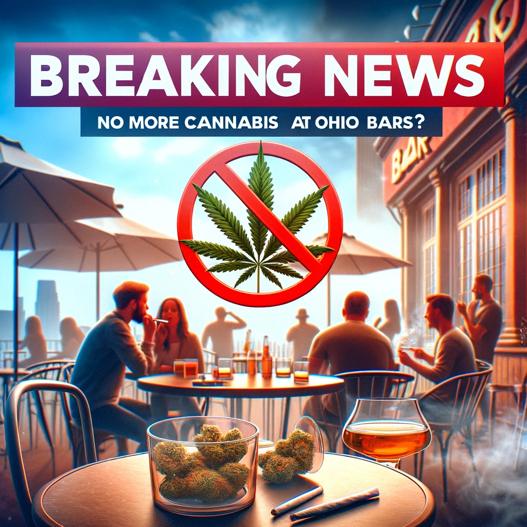 cannabis on a table in ohio 