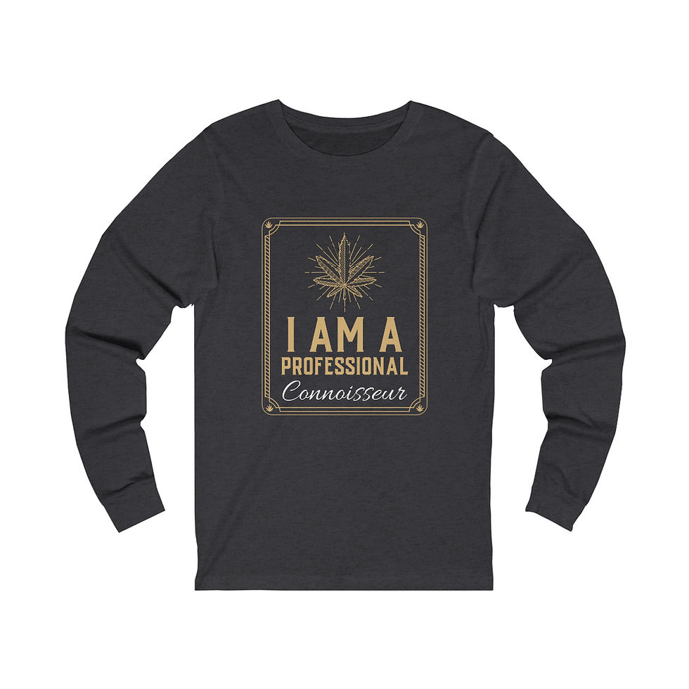Thumbnail: I am a Connoisseur Unisex Jersey Long Sleeve Tee