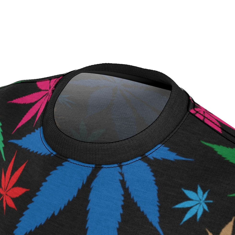 Miniatura: All Weed - Camiseta unisex AOP cortada y cosida