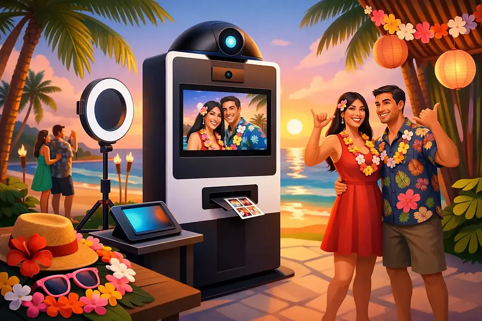 AI Photo Booth Rental for Hawaii Events That Wow