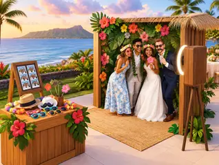 Hawaii Wedding Booths That Wow Every Guest