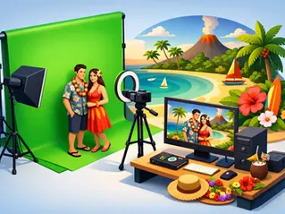 Green Screen Photography for Hawaii Events