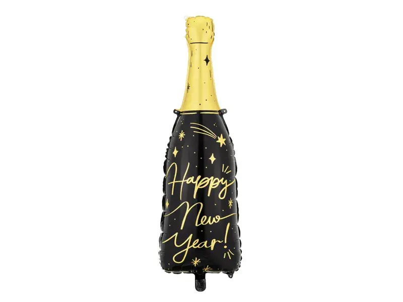 GLOBO BOTELLA HAPPY NEW YEAR