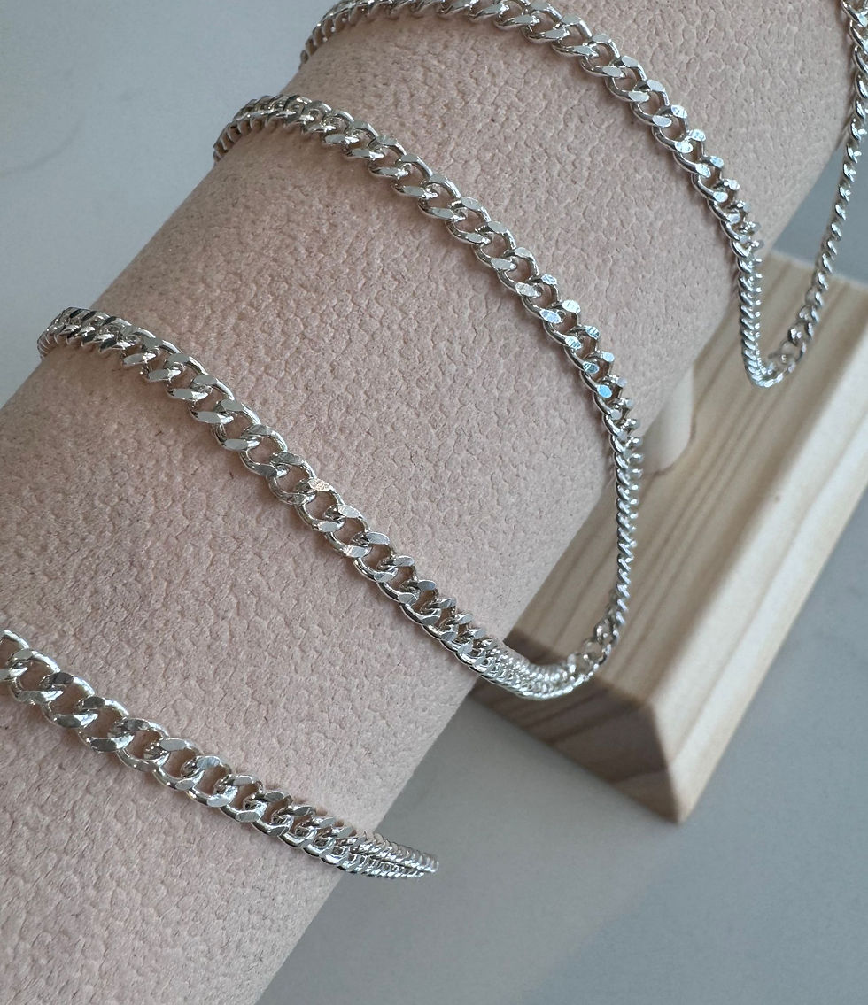 SILVER CURB
