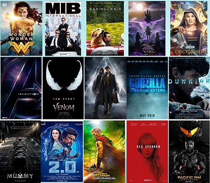 These are the Films that Praveen Sharma have worked on since his career started as a compositing artist.