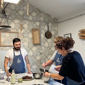 Gelato making class at Italian Cooking classes in Rome