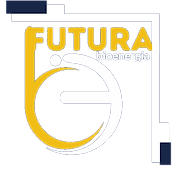 Yellow Blue Modern Initial BI Business L