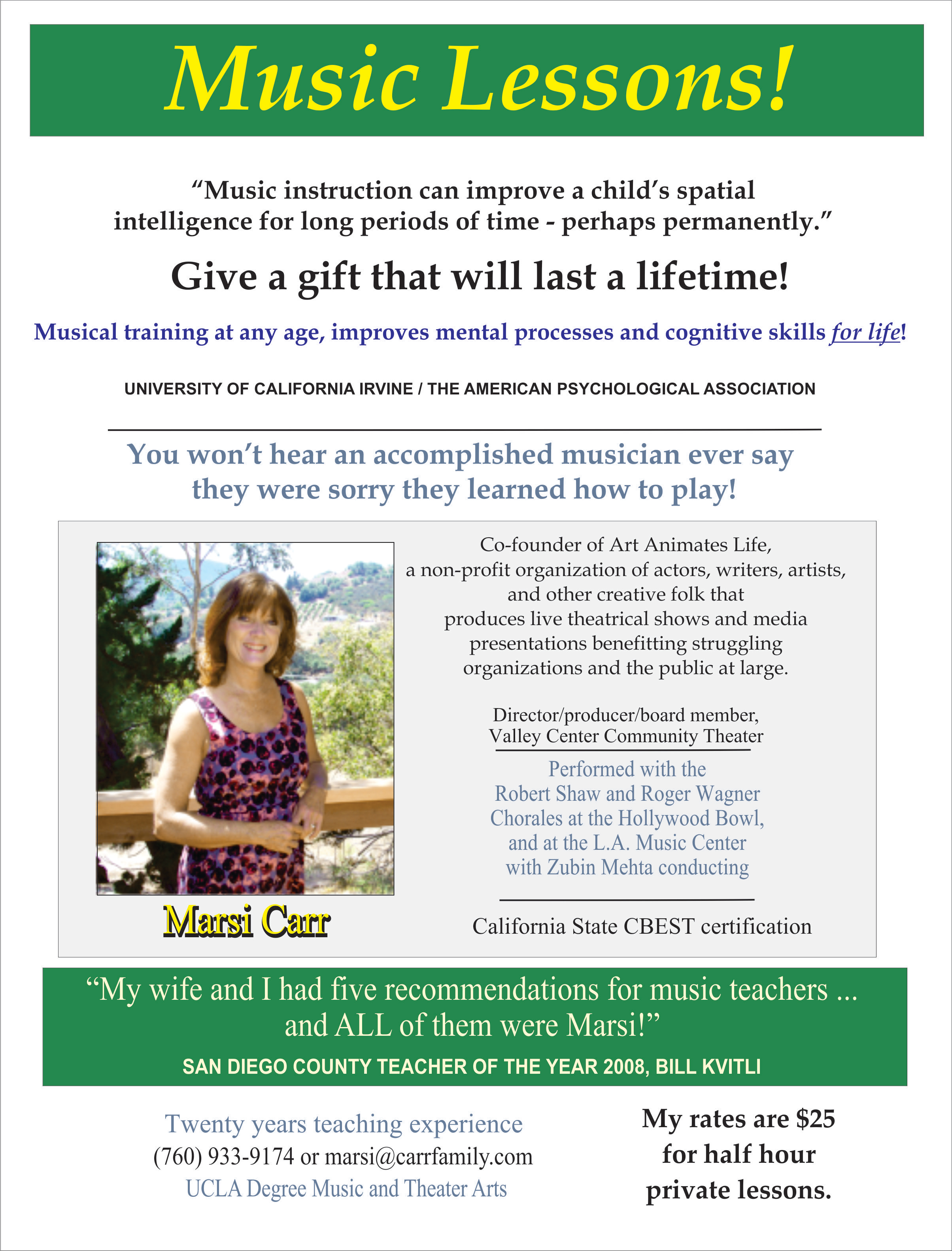 marsi carrs music lessons valley center ca inspirationstation carrs flyer