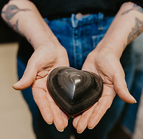 Picture of heart stone
