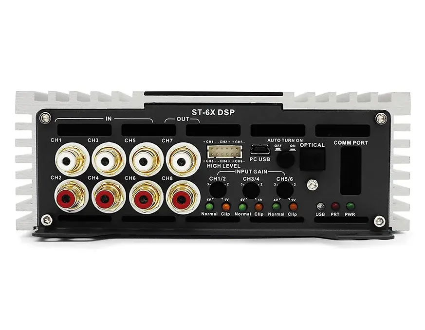 Orion RT4 DSP amplifier rear