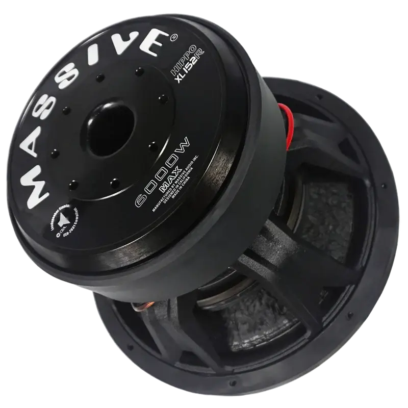 Massive Audio - HIPPOXL152R - 15" 3000 Watt sub
