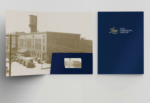 Corporate folder