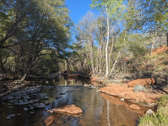Pretty places to hang by the water in Sedona, Arizona