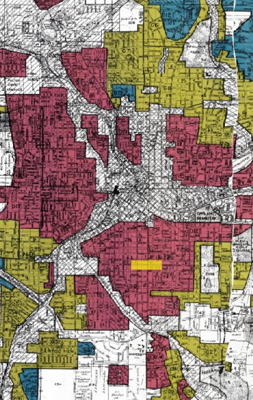 Risk Assessment for Investing in Summerhill (Outlined in Red)