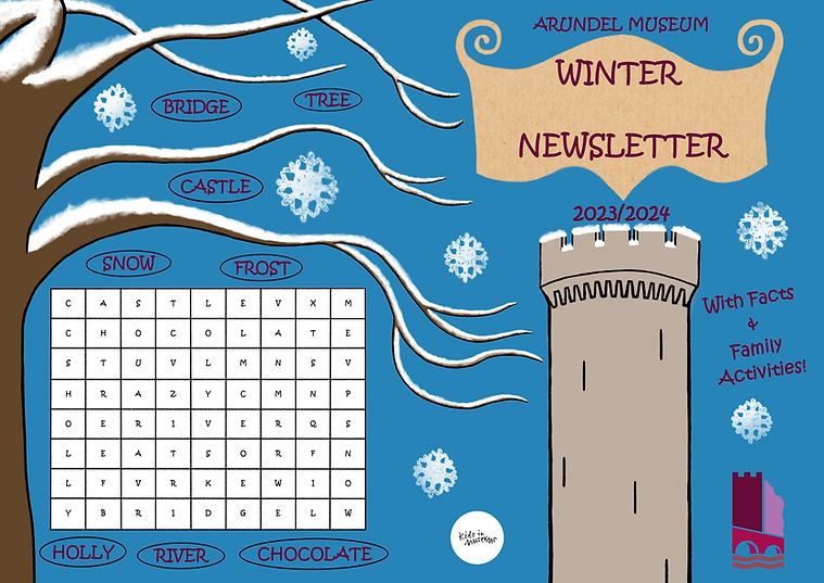 Arundel Museum Winter Newsletter 2023 Front and Back Cover