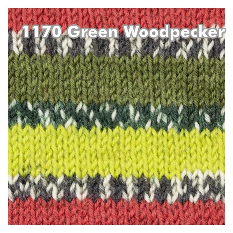 Miniaturbild: WYS Signature 4ply Green Woodpecker 1170