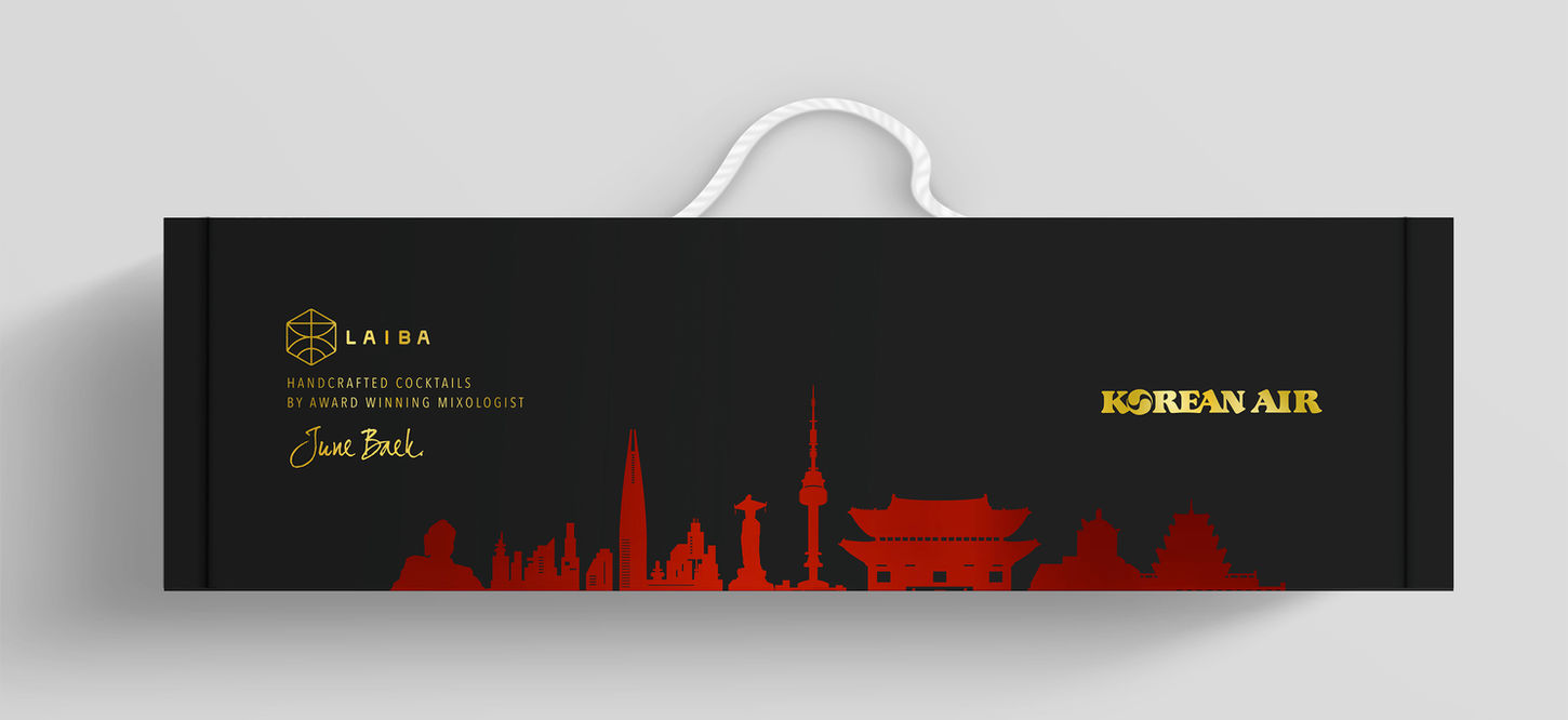 Korean Air branded gift box