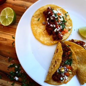 Tempeh Mushroom Walnut Taco Filling