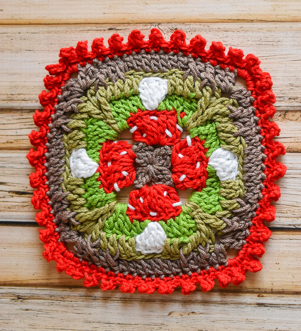 Thumbnail: Mushroom Trivet/Hot Pad