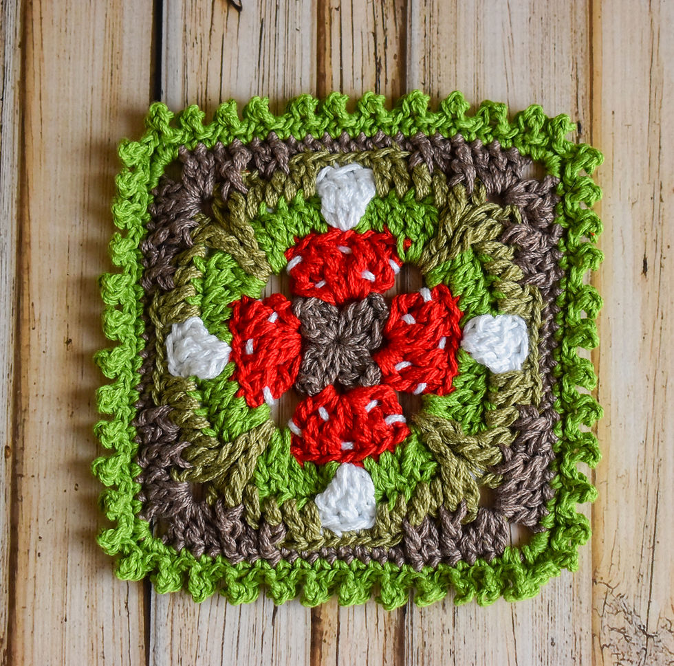 Thumbnail: Mushroom Trivet/Hot Pad