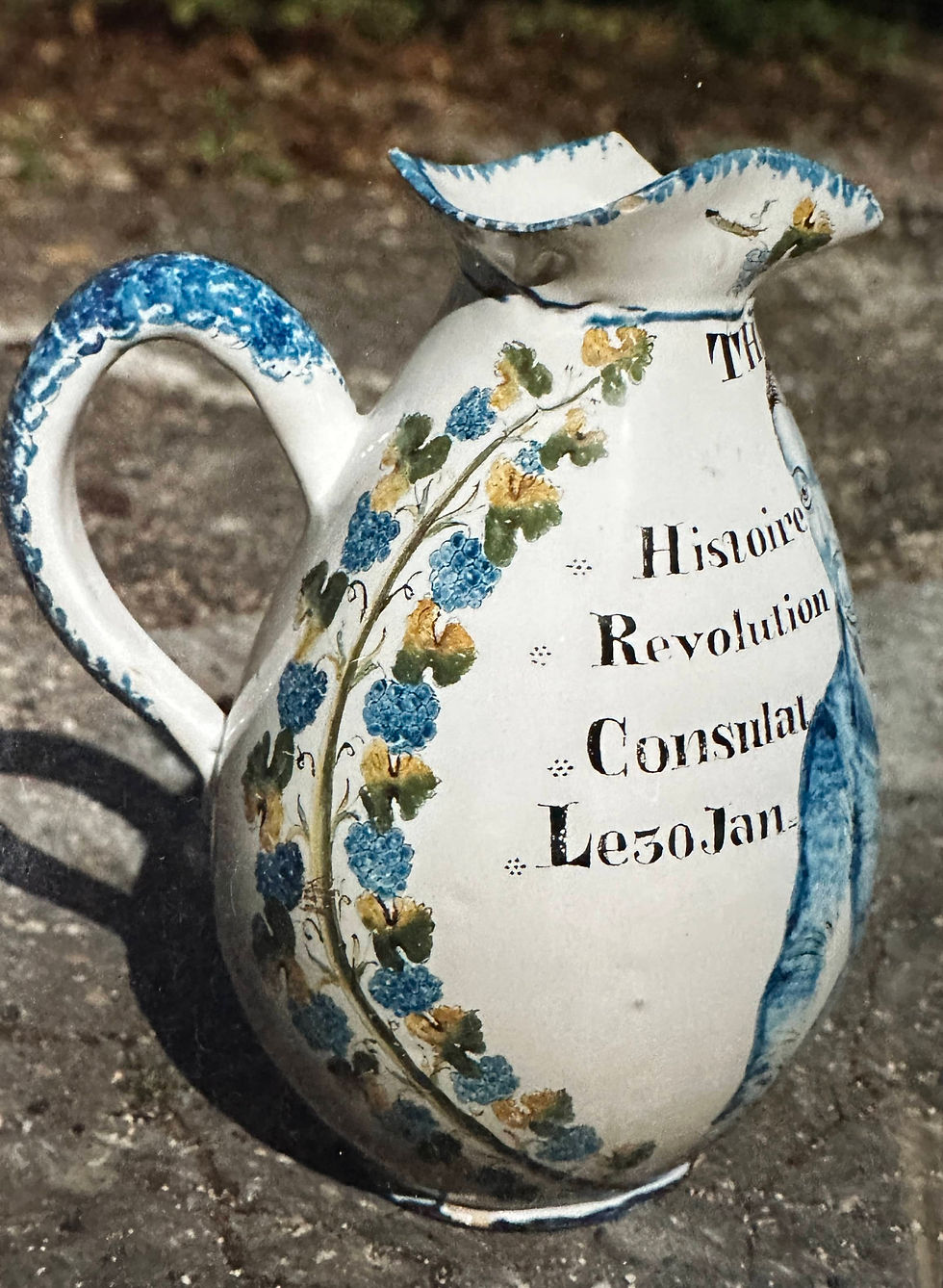 1(b) Faïence de Beauvais XIXe - Pichet