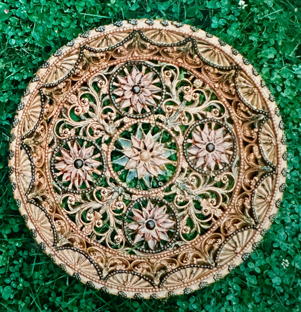 1(e) Terres vernissées diverses - Plat . Assiette divers.jpg